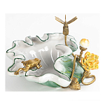 Чаша фигурная с обитателями леса и цветами Eden Garden варинант исполнения - 5 | Loft Concept в Кирове