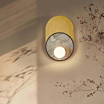 Бра с каменным диском в металлической раме Sandstone Painting варинант исполнения - 5 | Loft Concept в Кирове