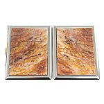 Портсигар на 10 сигарет с газовой зажигалкой из натурального камня Авантюрин Stone Cigarettes Cases варинант исполнения - 4 | Loft Concept в Кирове