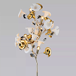 Торшер в виде белых и золотых цветов каллы Refined Taste of Light варинант исполнения - 2 | Loft Concept в Кирове