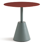 Стол для сада из стали Round Steel варинант исполнения - 2 | Loft Concept в Кирове