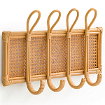 Настенная вешалка из ротанга Wila Wall Hanger M варинант исполнения - 1 | Loft Concept в Кирове