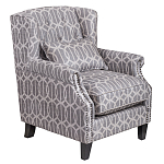 Кресло Henry Armchair grey velour варинант исполнения - 1 | Loft Concept в Кирове