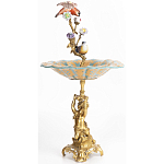 Фарфоровая чаша Фонтан птиц Verena варинант исполнения - 4 | Loft Concept в Кирове