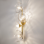 Бра Lots of transparent lotuses варинант исполнения - 3 | Loft Concept в Кирове