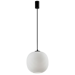 Подвесной светильник со стеклянным рельефным плафоном белый Perforated Glass 25 варинант исполнения - 2 | Loft Concept в Кирове