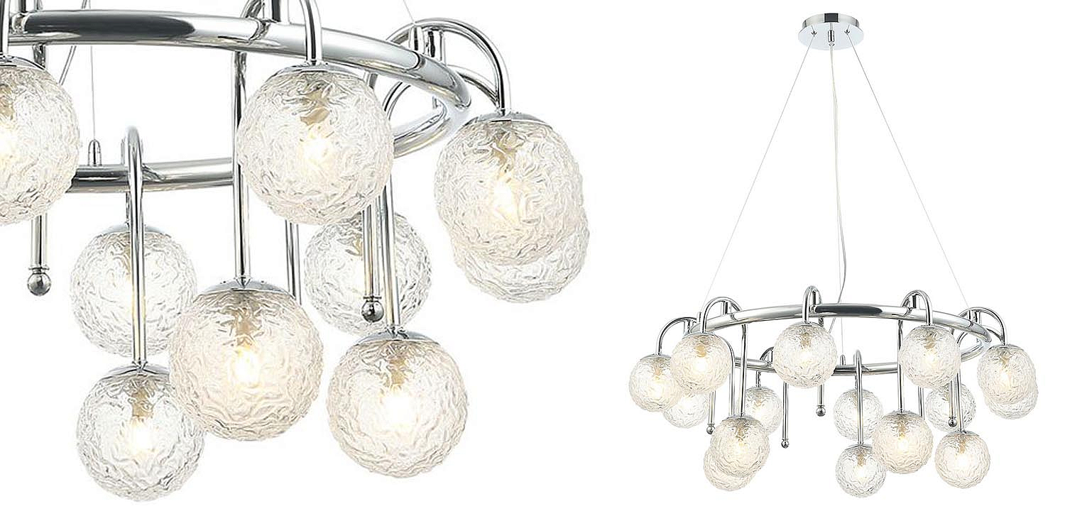 Люстра Lennert Chrome Chandelier Люстра Lennert Chrome Chandelier - Loft-Concept в Кирове