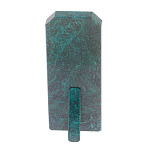 Часы погон ВС подарочные настольные из натурального камня Змеевик Military Clock варинант исполнения - 15 | Loft Concept в Кирове