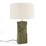 Настольная лампа из керамики и льна Brighter than the Stars варинант исполнения - 2 | Loft Concept в Кирове