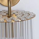 Бра с круглым основанием и длинными прозрачныи стеклянными трубками Nembus варинант исполнения - 4 | Loft Concept в Кирове