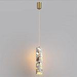 Подвесной светильник с цилиндрическим белым бетонным плафоном Terrazzo Light варинант исполнения - 4 | Loft Concept в Кирове