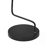 Торшер на изогнутом основании в сочетании черного и золотистого цвета Stable Base варинант исполнения - 4 | Loft Concept в Кирове