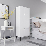 Комод белый с 4-мя дверцами на металлических ножках SPARK MULTIPURPOSE CABINET WHITE варинант исполнения - 2 | Loft Concept в Кирове