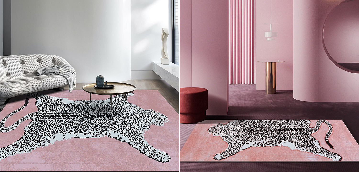 Ковер Colored Beasts pink Ковер Colored Beasts pink - Loft-Concept в Кирове