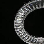 Люстра круглая с прозрачной хрустальной рамкой Maude Crystal Light варинант исполнения - 8 | Loft Concept в Кирове