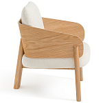 Кресло с каркасом из массива дуба Gallin Chair Boucle варинант исполнения - 3 | Loft Concept в Кирове