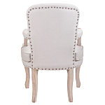Кресло Aubrey Classical Armchair beige flax варинант исполнения - 3 | Loft Concept в Кирове