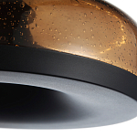 Подвесной светильник с стеклянным плафоном LED 42W 3000K Glass Textured Lampshade варинант исполнения - 5 | Loft Concept в Кирове