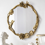 Настенное зеркало в бронзовой раме Eden Garden варинант исполнения - 4 | Loft Concept в Кирове