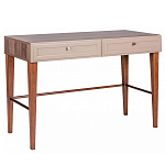 Стол письменный из массива бука с 2-мя ящиками бежевый Wenge Light варинант исполнения - 1 | Loft Concept в Кирове