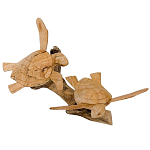 Статуэтка из дерева черепахи Animals of the World 25 варинант исполнения - 3 | Loft Concept в Кирове