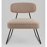 Кресло лаунж Kate букле капучино варинант исполнения - 4 | Loft Concept в Кирове