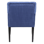 Кресло Addison Chic Armchair deep blue velour варинант исполнения - 3 | Loft Concept в Кирове