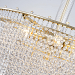Люстра многоярусная с каскадами кристаллов Crystal Rains варинант исполнения - 5 | Loft Concept в Кирове