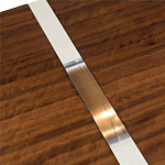 Консоль прямоугольная с выдвижным ящиком на прозрачных ножках Hitchcock варинант исполнения - 3 | Loft Concept в Кирове