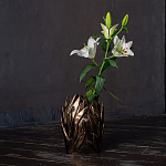 Ваза «Золотая» варинант исполнения - 2 | Loft Concept в Кирове