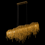 Люстра подвесная с металлическими дугами и длинными цепочками 115 см Atlantis Chain варинант исполнения - 7 | Loft Concept в Кирове