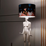 Настольная лампа с абажуром Cretto Mir варинант исполнения - 9 | Loft Concept в Кирове