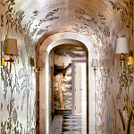 Обои ручная роспись Siam White Metal варинант исполнения - 3 | Loft Concept в Кирове