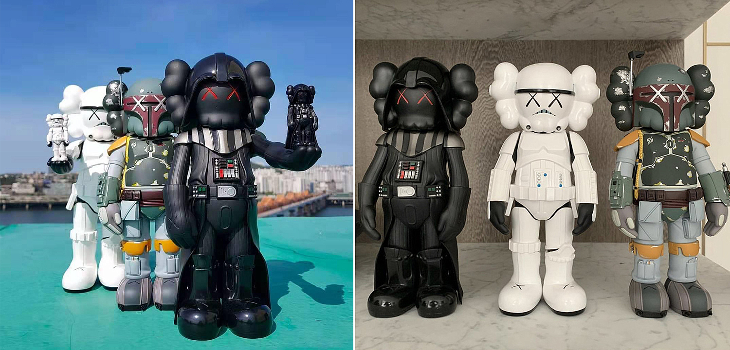 Статуэтка KAWS Star Wars Boba Fett Ver Статуэтка KAWS Star Wars Boba Fett Ver - Loft-Concept в Кирове