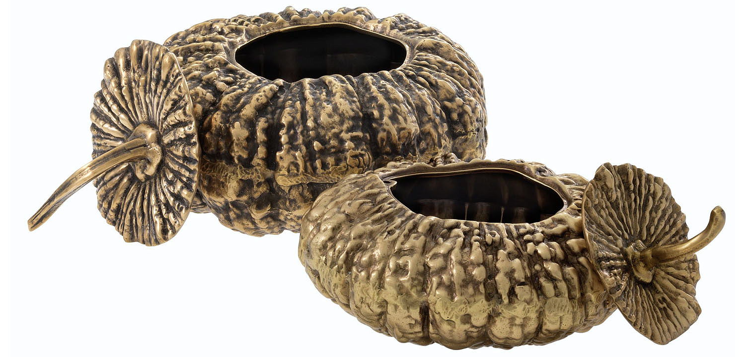 Набор шкатулок Eichholtz BOX CITROUILLE SET OF 2 Набор шкатулок Eichholtz BOX CITROUILLE SET OF 2 - Loft-Concept в Кирове