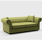 Мебельная ткань Шенилл светло-зеленый цвет 142 см T4-51 варинант исполнения - 4 | Loft Concept в Кирове