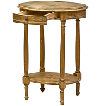 Деревянный овальный кофейный стол Margery Provence Coffee Table варинант исполнения - 2 | Loft Concept в Кирове