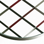 Дизайнерский круглый кофейный стол со стеклянной столешницей Gio Ponti D.555.1 Coffee Table варинант исполнения - 4 | Loft Concept в Кирове