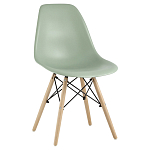 Пластиковый стул на ножках из массива бука Eames Mint варинант исполнения - 1 | Loft Concept в Кирове