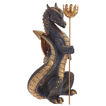 Подсвечник в виде дракона Dragon Candlestick Red Gold Blue Green варинант исполнения - 3 | Loft Concept в Кирове