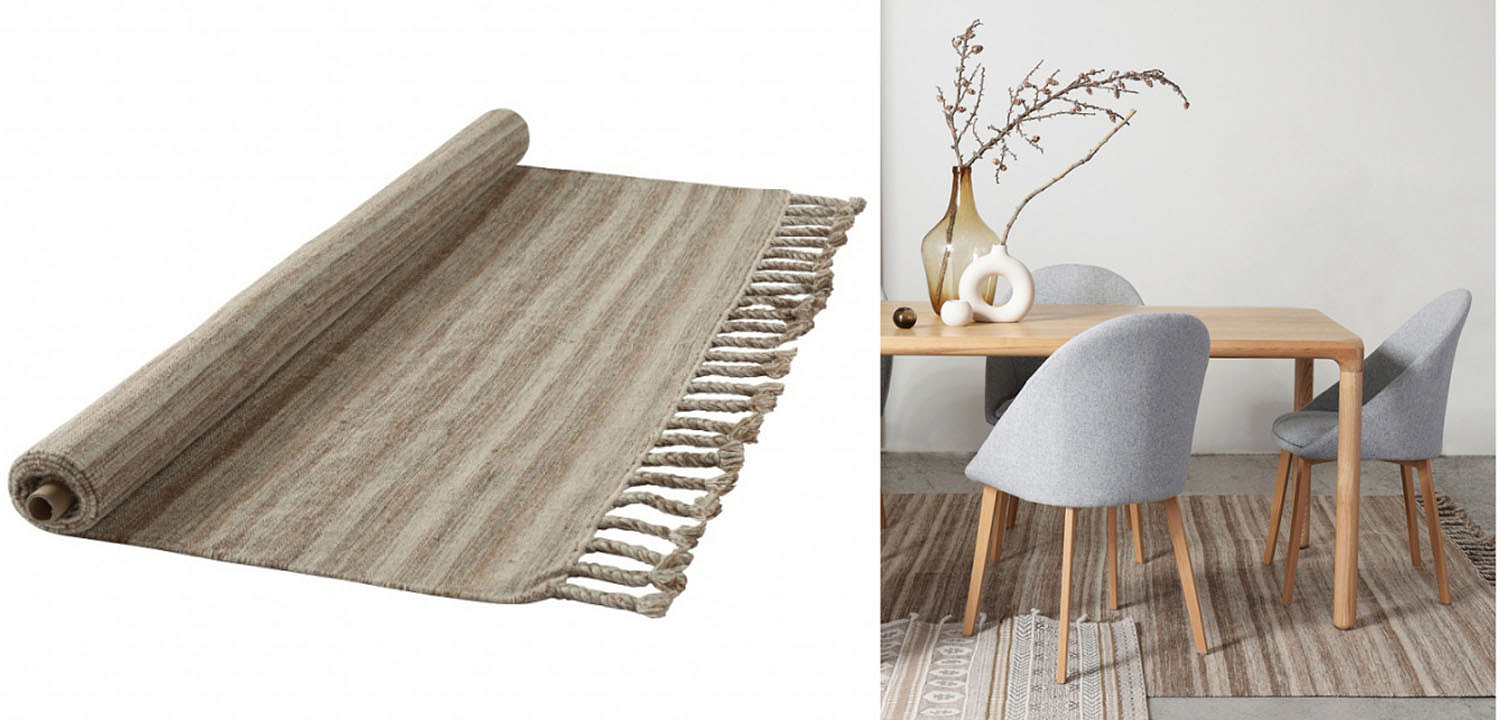 Ковер Letinus Carpet beige Ковер Letinus Carpet beige - Loft-Concept в Кирове