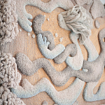 Тканый вручную монументальный настенный гобелен Soft Inception варинант исполнения - 2 | Loft Concept в Кирове