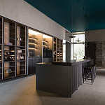 Кухонный гарнитур из массива дуба и камня Ratio Dada Engenereed варинант исполнения - 1 | Loft Concept в Кирове