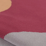 Плед из хлопка с абстрактным принтом Elysian Flow Ember варинант исполнения - 4 | Loft Concept в Кирове