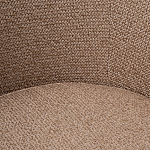 Кресло вращающееся черно-золотая рогожка Julia Armchair Golden Belt варинант исполнения - 4 | Loft Concept в Кирове