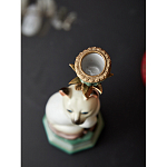 Подсвечник в виде кошки из фарфора с бронзовыми элементами Paradise Cat варинант исполнения - 6 | Loft Concept в Кирове