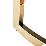 Столик журнальный золотой с темным стеклом Tastiness варинант исполнения - 2 | Loft Concept в Кирове