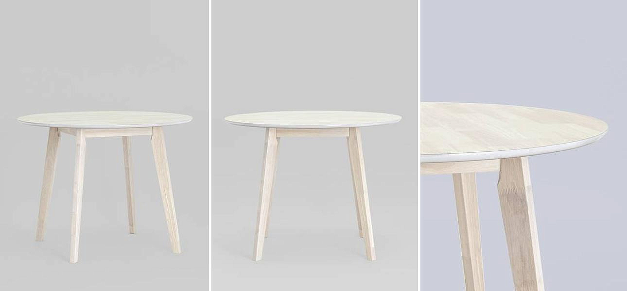 Стол обеденный Bleached Oak Стол обеденный Bleached Oak - Loft-Concept в Кирове