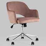 Кресло для компьютерного стола Veloury Pink варинант исполнения - 2 | Loft Concept в Кирове