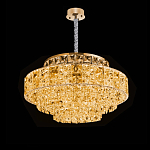 Люстра хрустальная в неоклассическом стиле на золотистом каркасе Majesty варинант исполнения - 5 | Loft Concept в Кирове